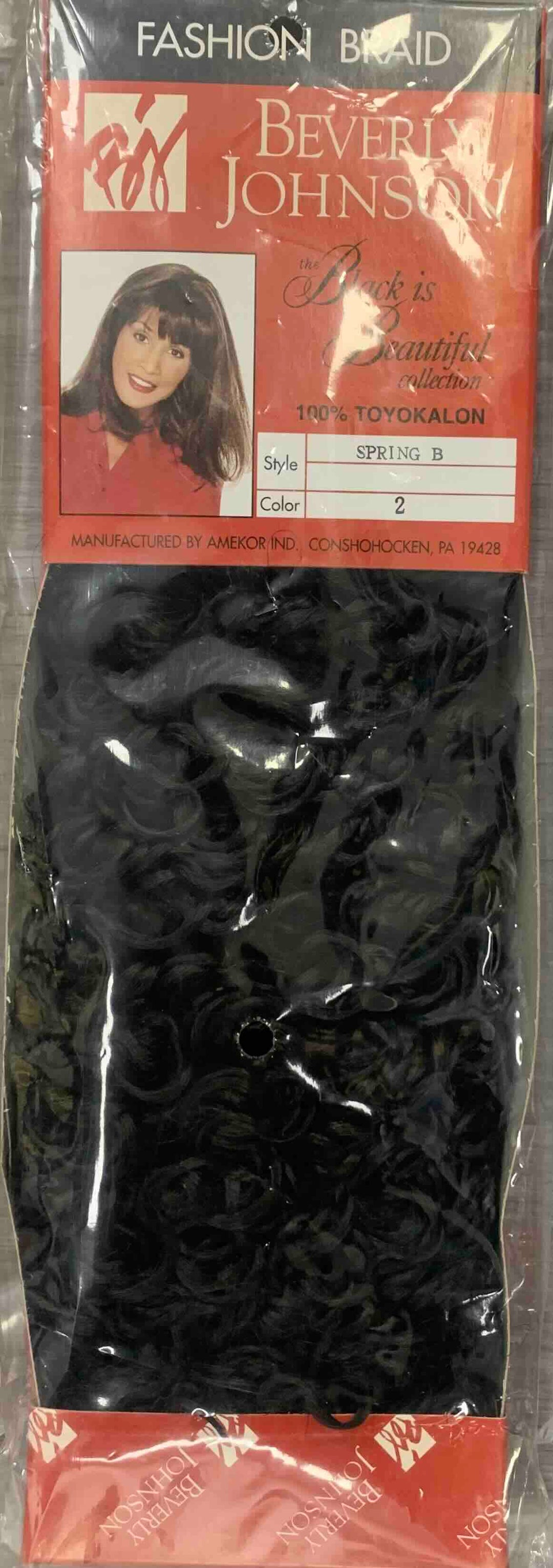 Beverly Johnson The Black Is Beautiful Synthetic Spring Fashion Braids Color 2