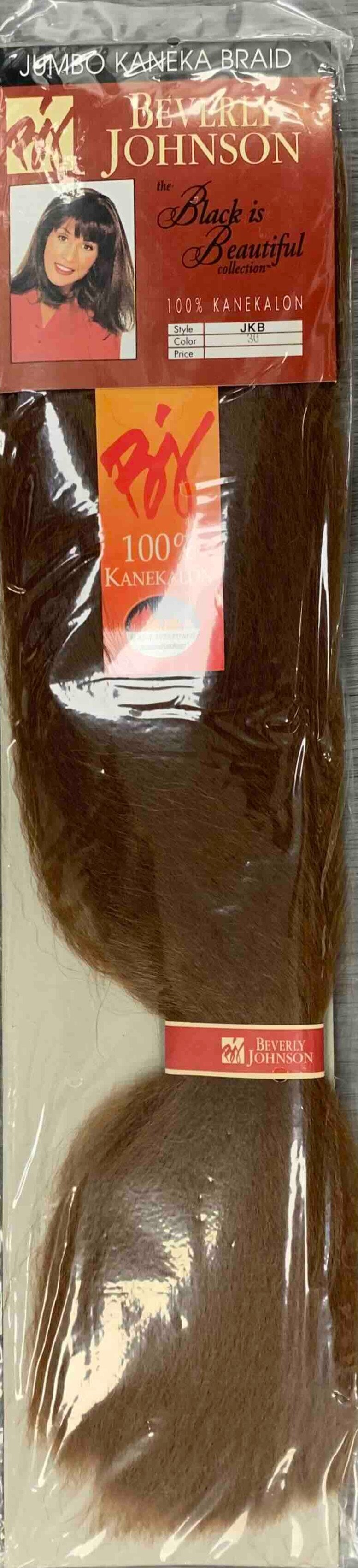 Beverly Johnson The Black Is Beautiful Synthetic Braids 100% Kaneka Color 30