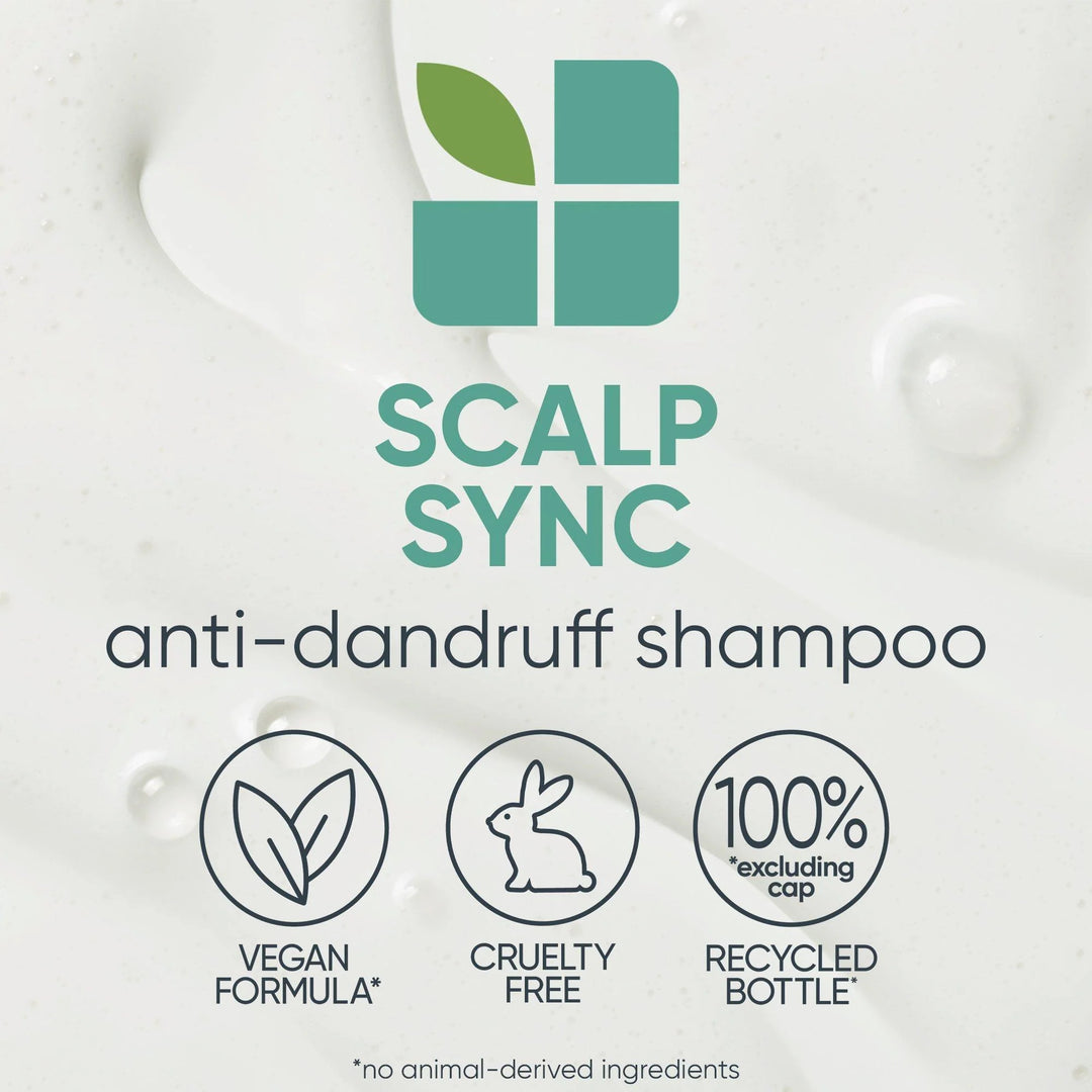 Biolage Scalp Sync Anti-Dandruff Shampoo features and benefits