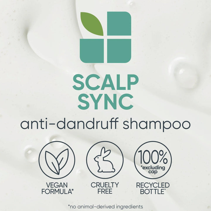 Biolage Scalp Sync Anti-Dandruff Shampoo features and benefits