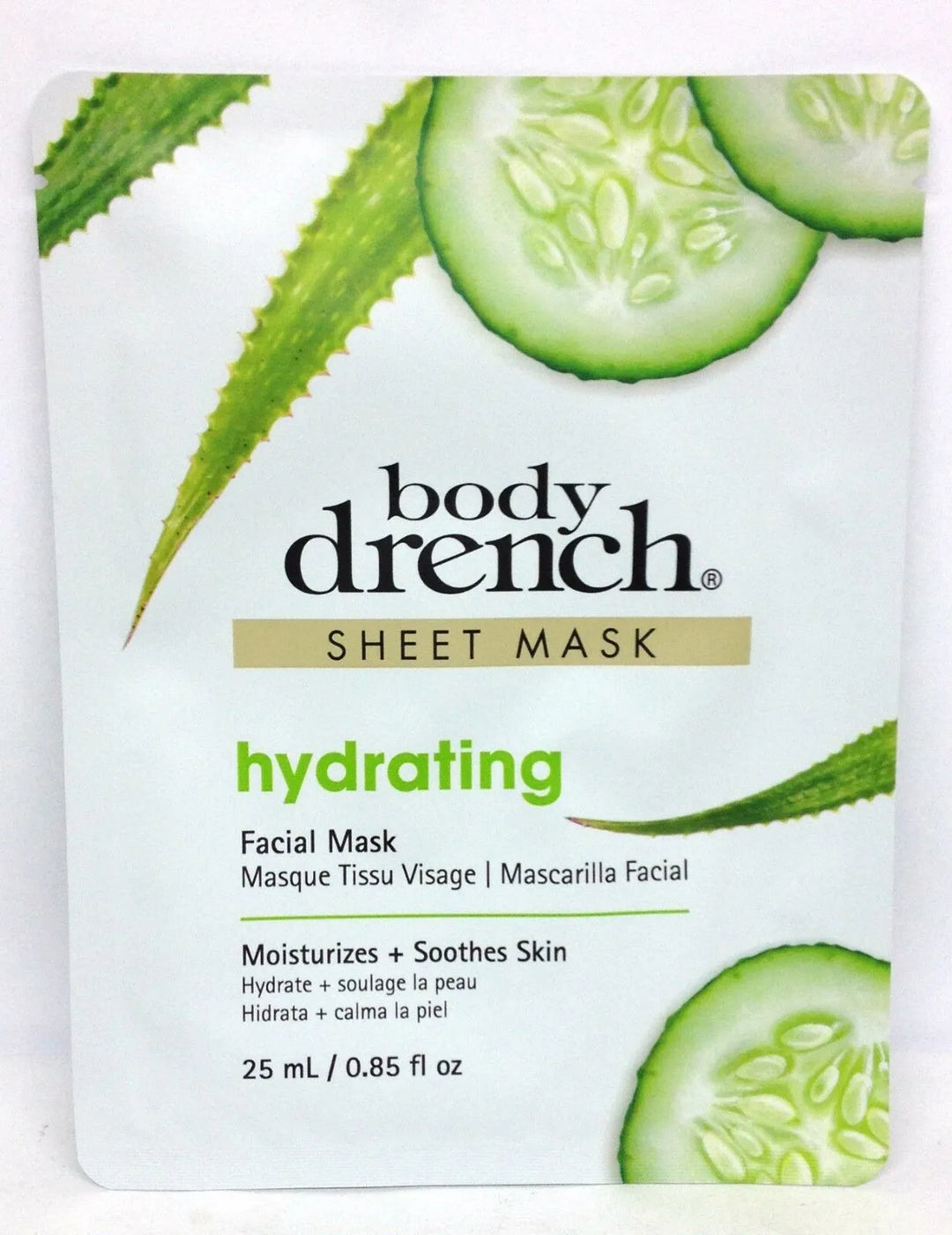 Body Drench Sheet Masks image of hydrating face mask