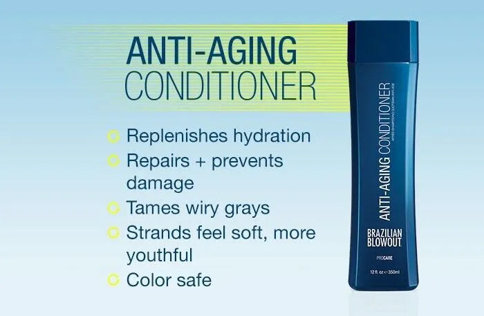 Brazilian Blowout Anti-Aging Conditioner image of conditioner benefits