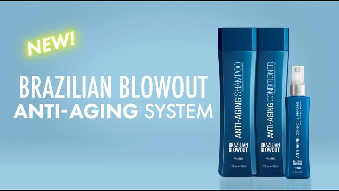 Brazilian Blowout Anti-Aging Conditioner image of product system