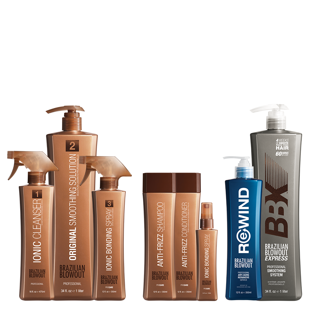 Brazilian Blowout Product Banner and Collection