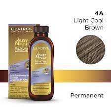 Clairol Professional Soy4Plex Liquicolor Permanent Hair Color 4a light cool brown