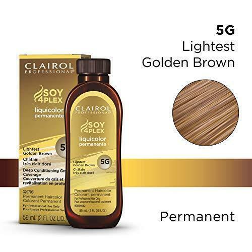 Clairol Professional Soy4Plex Liquicolor Permanent Hair Color lightest golden brown