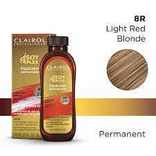Clairol Professional Soy4Plex Liquicolor Permanent Hair Color 8r light red blonde