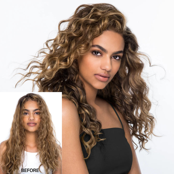 Color Wow Dream Coat For Curly Hair image of model after use