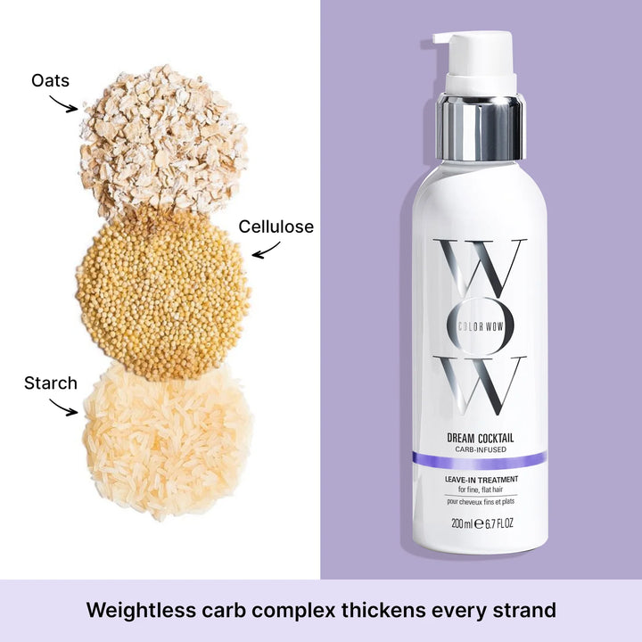 Color Wow Dream Cocktail Carb-Infused image pf natural product ingredients