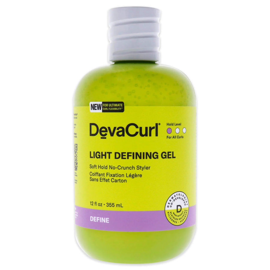 Deva Curl Light Defining Gel image of 12 oz bottle