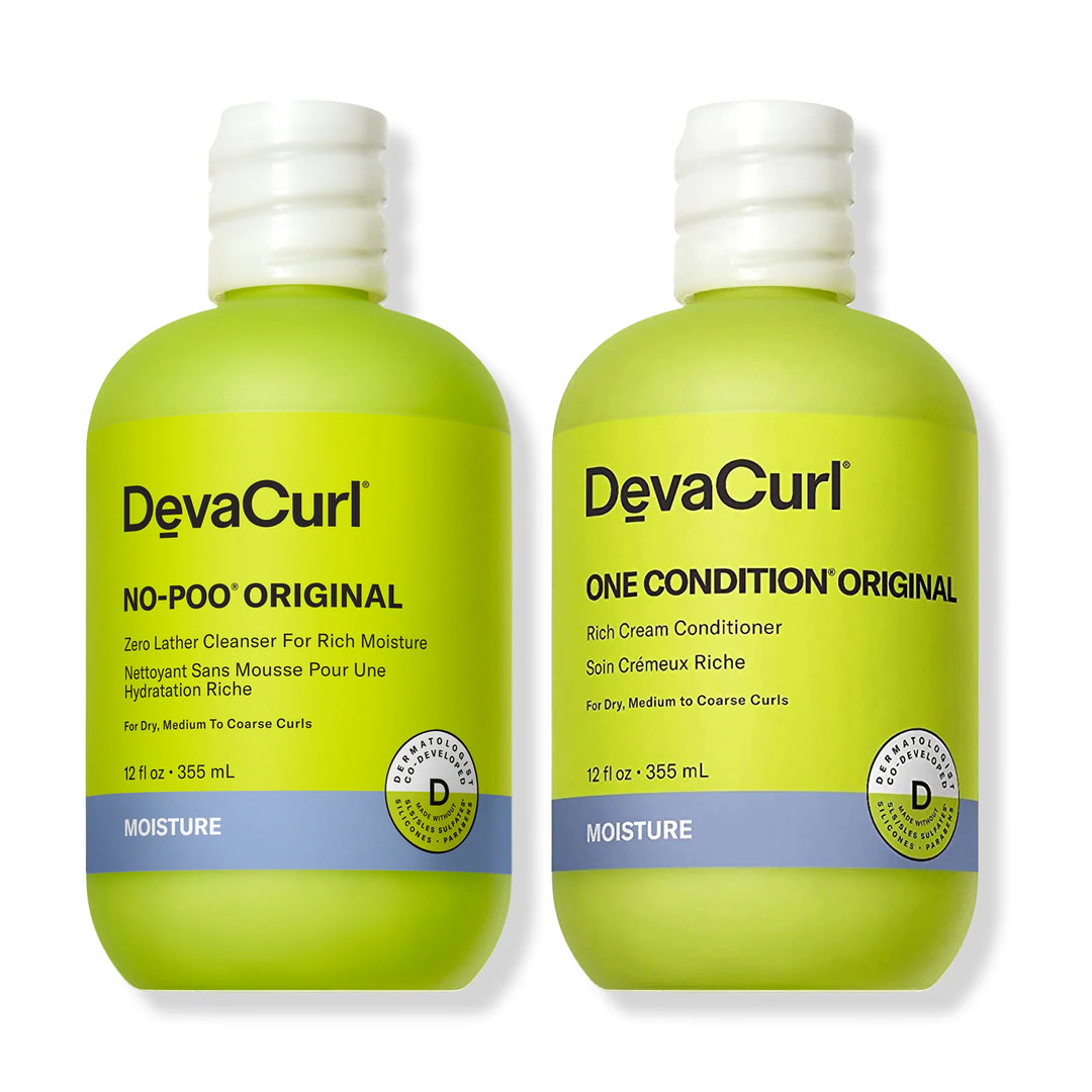 Devacurl No-Poo Original and One Condition Original Duo