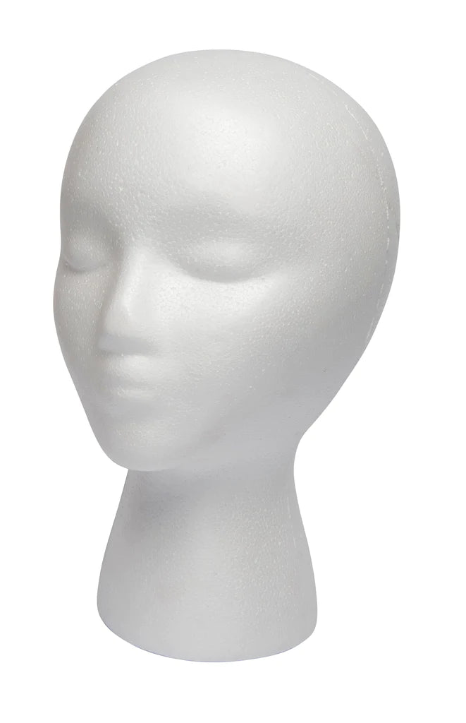 Diane Styrofoam Wig Head image of 10-inch wig head