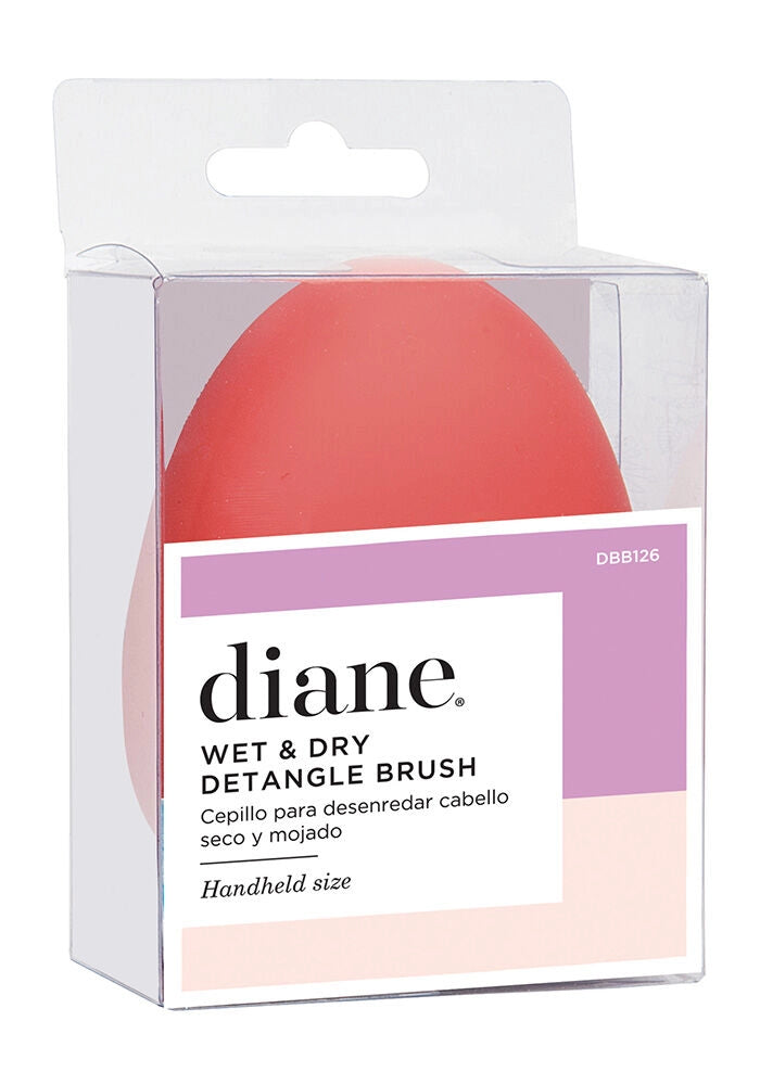 Diane Wet and Dry Detangle Brush brush in box