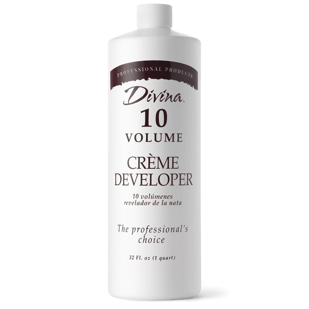 Divina 10 Volume Crème Developer image of 32 oz bottle