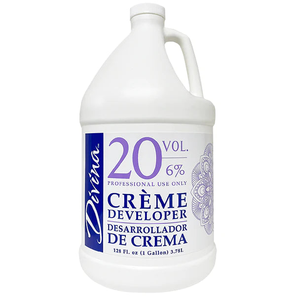 Divina 20 Volume Crème Developer image of 128 oz gallon