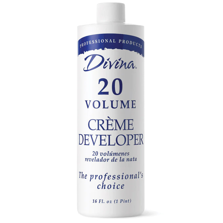 Divina 20 Volume Crème Developer image of 16 oz developer