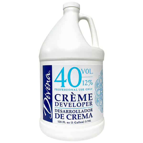 Divina 40 Volume Crème Developer image of 128 oz gallon
