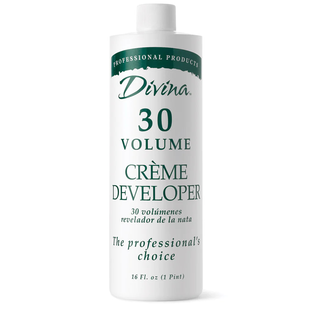 Divina 30 Volume Crème Developer image of 16 oz bottle