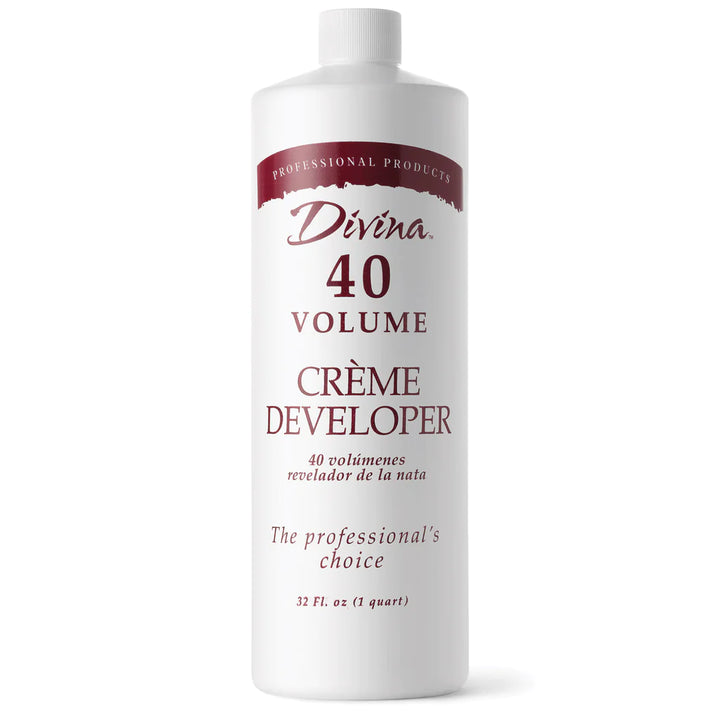 Divina 40 Volume Crème Developer image of 32 oz bottle