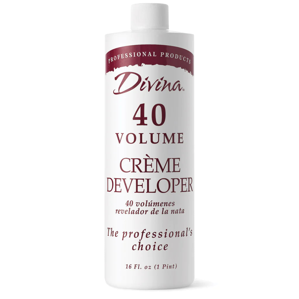 Divina 40 Volume Crème Developer image of 16 oz bottle