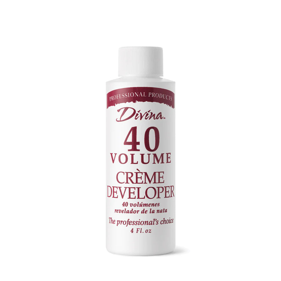Divina 40 Volume Crème Developer image of 4 oz bottle