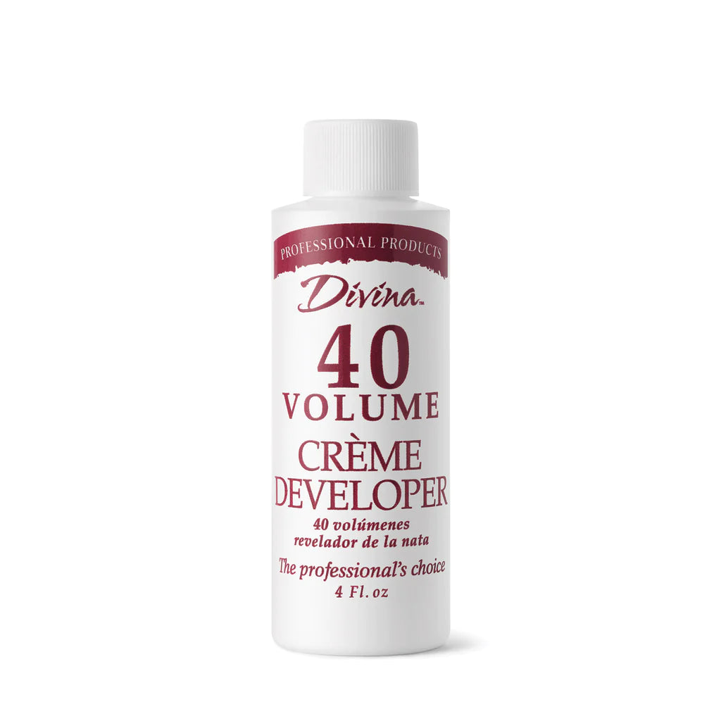 Divina 40 Volume Crème Developer image of 4 oz bottle