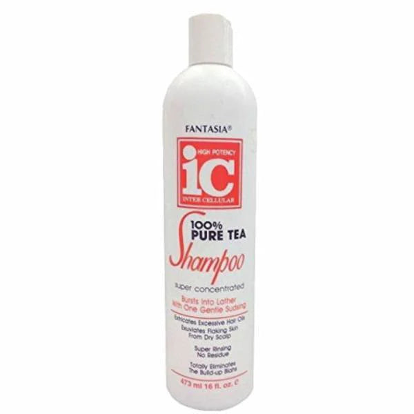 Fantasia IC 100% Pure Tea Shampoo image of 16 oz bottle