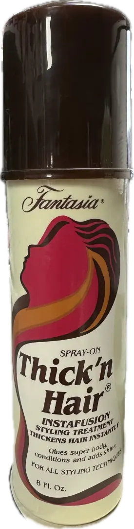 Fantasia Spray-On Thick'n Hair Instafusion Styling Treatment image of 8 oz bottle