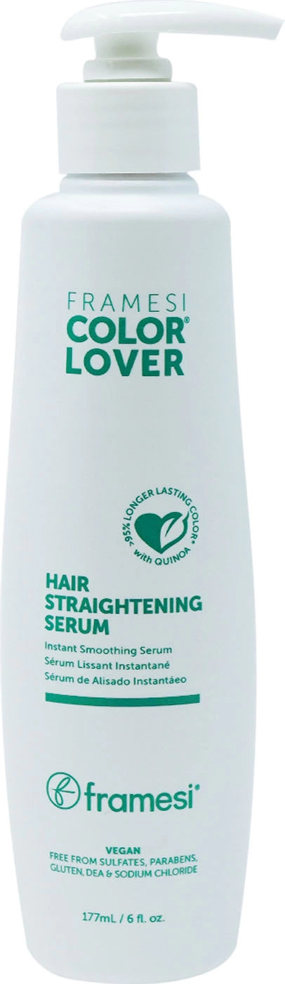 Framesi Color Lover Hair Straightening Serum 6 oz bottle