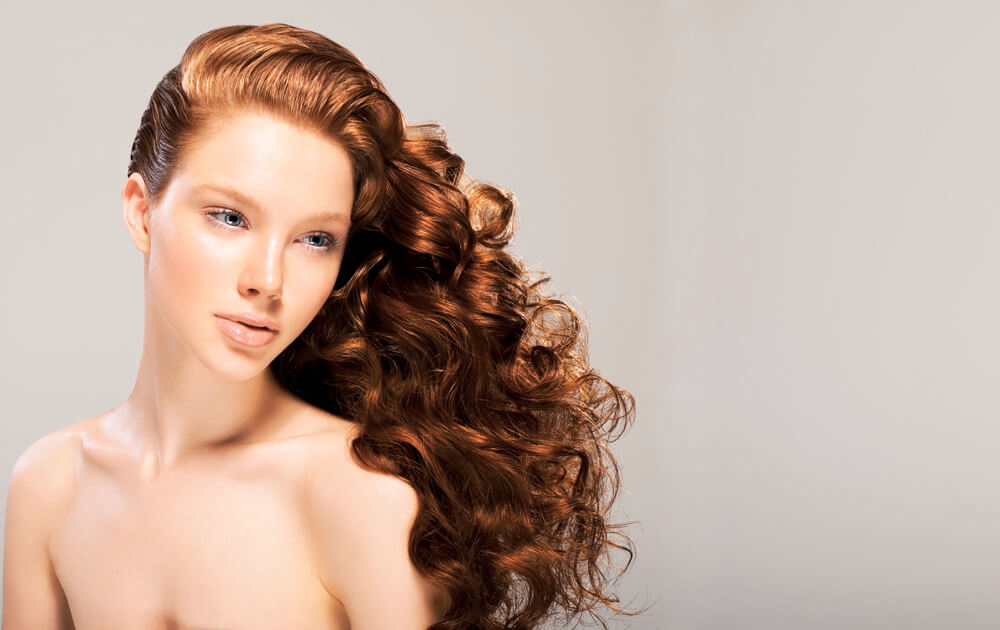 Framesi Color Lover Curl Define Shampoo model after use