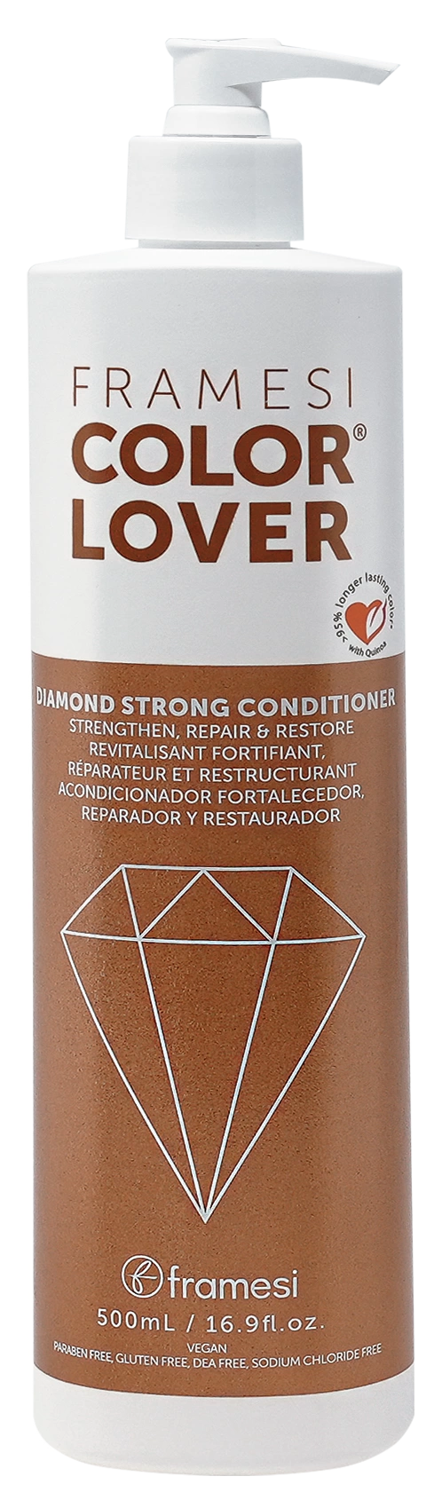 Framesi Color Lover Diamond Strong Conditioner 16.9 oz bottle