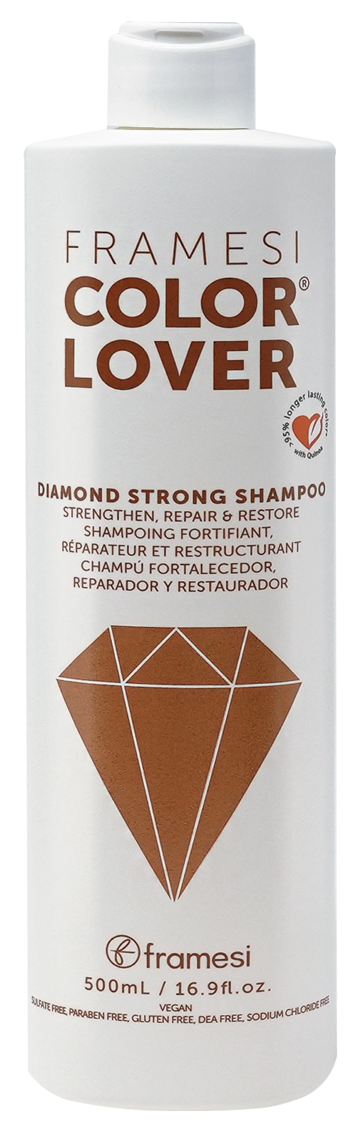 Framesi Color Lover Diamond Strong Shampoo 16.9 oz bottle