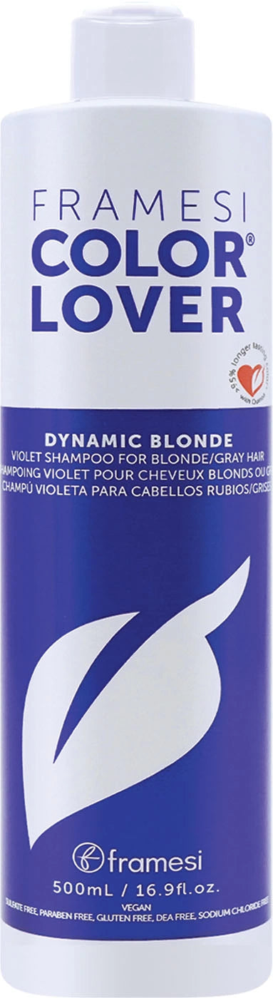 Framesi Color Lover Dynamic Blonde Violet Shampoo 16.9 oz bottle