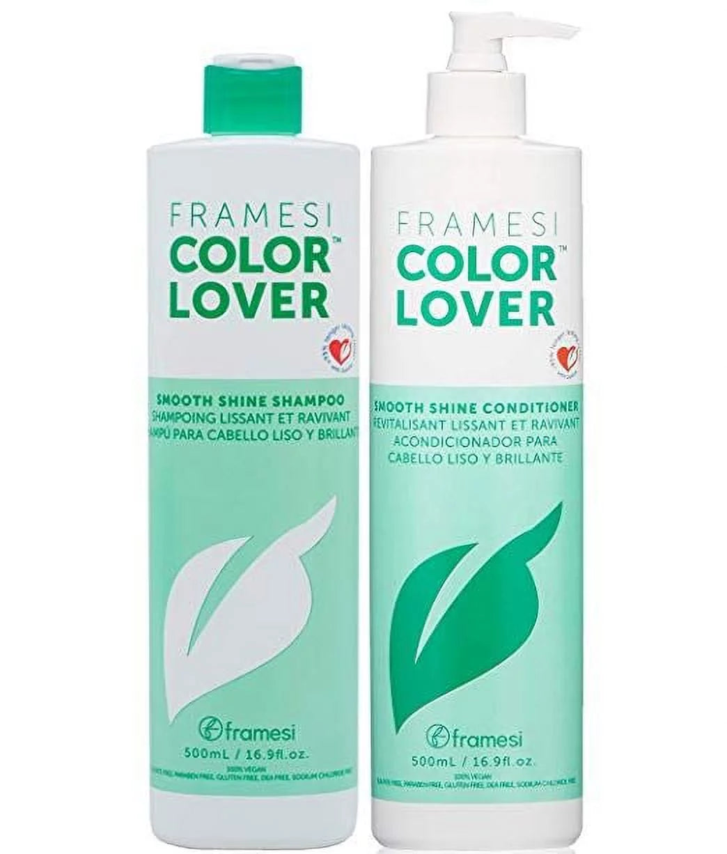 FRAMESI Color Lover Smooth Shine Shampoo & Conditioner Duo Deal