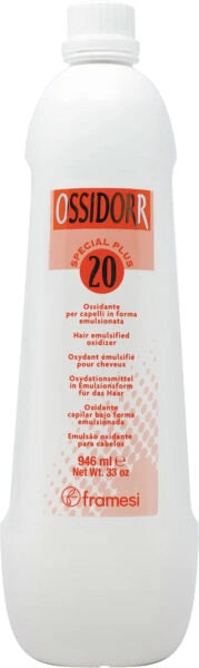 Framesi Ossidorr Special Plus 20 Volume Hair Emulsified Oxidizer 33 oz bottle