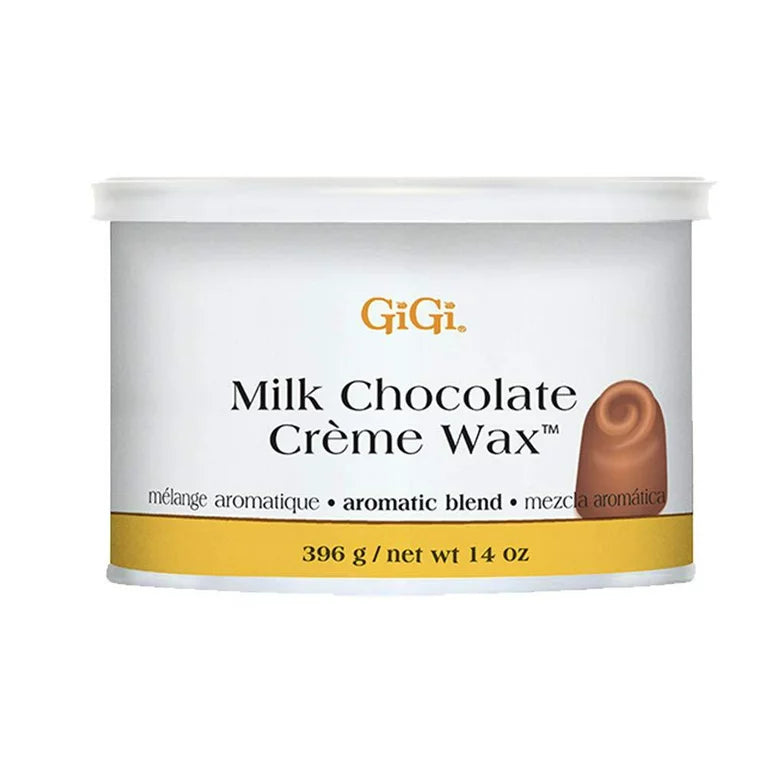 GiGi Milk Chocolate Creme Wax image of 14 oz jar