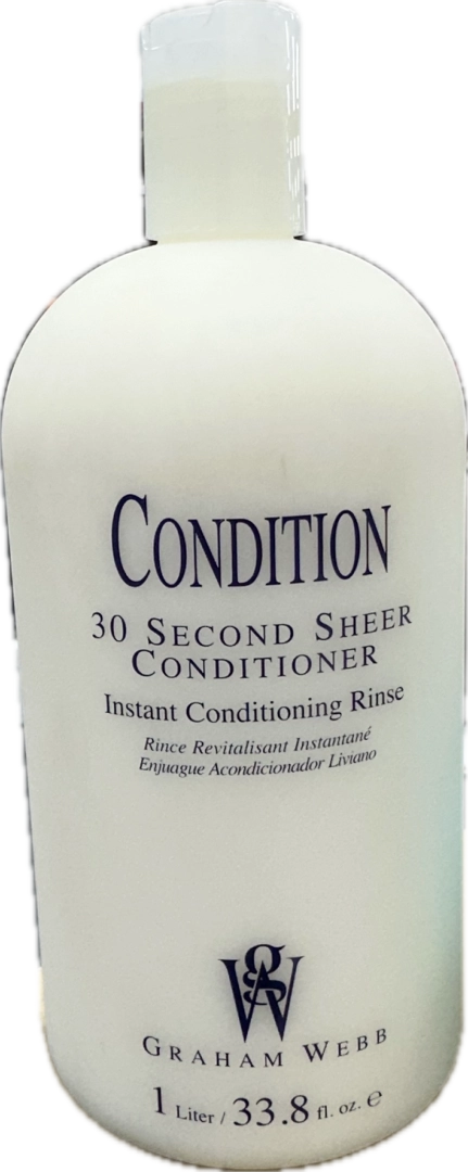 Graham Webb Condition 30 Second Sheer Conditioner image of 33.8 oz bottle