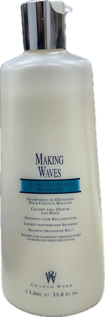 Graham Webb Making Waves Curl Defining Shampoo image of 33.8 oz bottle
