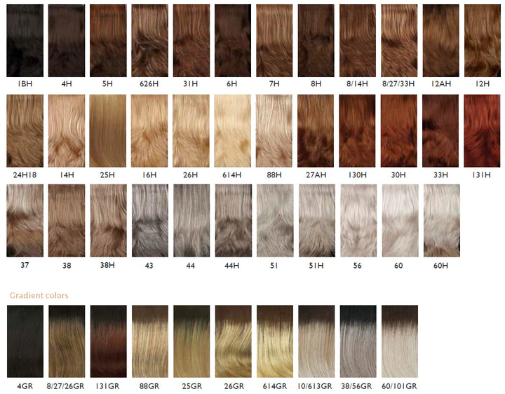 Henry Margu Piper Wig Color Swatch