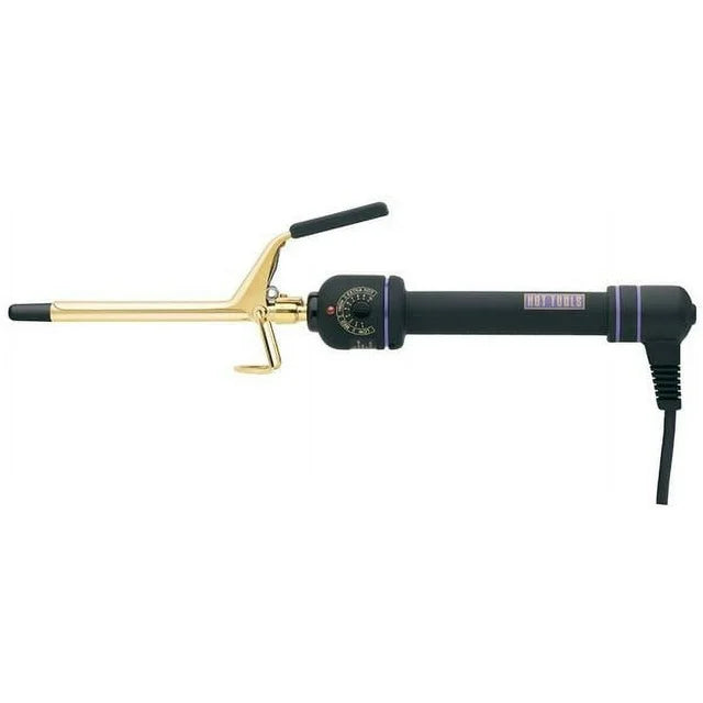 image of hot tools 24 k gold 3/8 inch curling iron