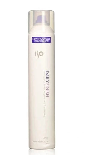 ISO Daily Finish Firm Hold Hair Spray image of 11.39 oz bottle New Scent