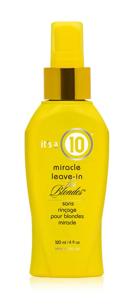 It's a 10 Miracle Leave-In for Blondes 4 oz bottle image