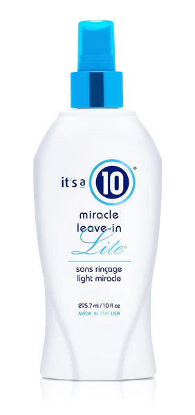 It's a 10 Miracle Leave-In Lite 10 oz bottle image