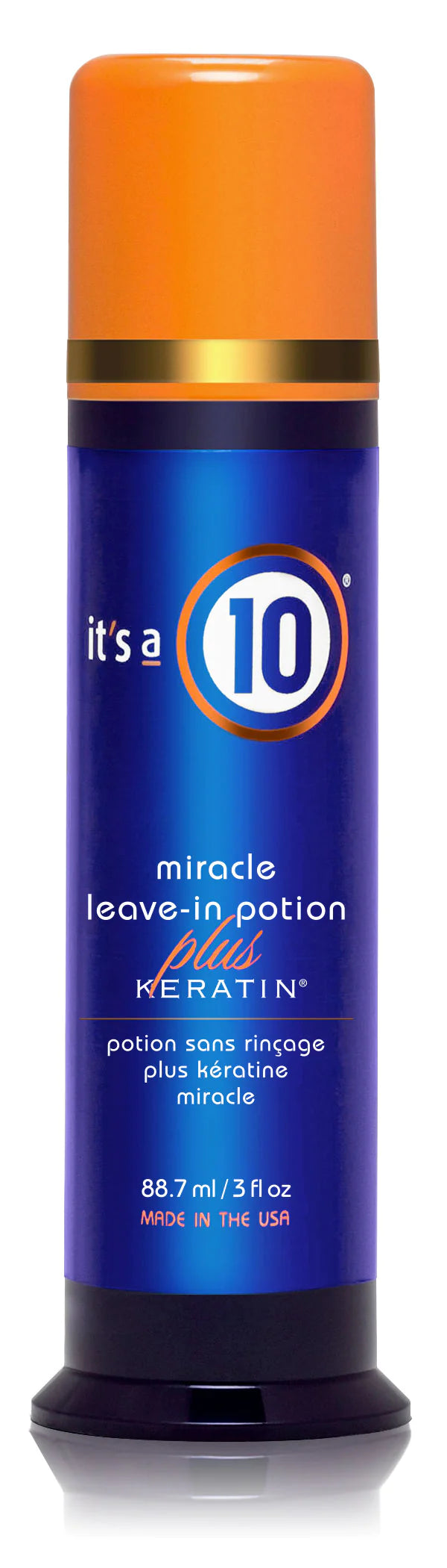 It's a 10 Miracle Leave-In Potion Plus Keratin 3 oz bottle image