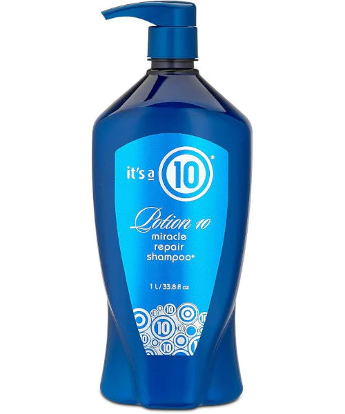 It's a 10 Potion 10 Miracle Repair Shampoo 33.8 oz bottle image