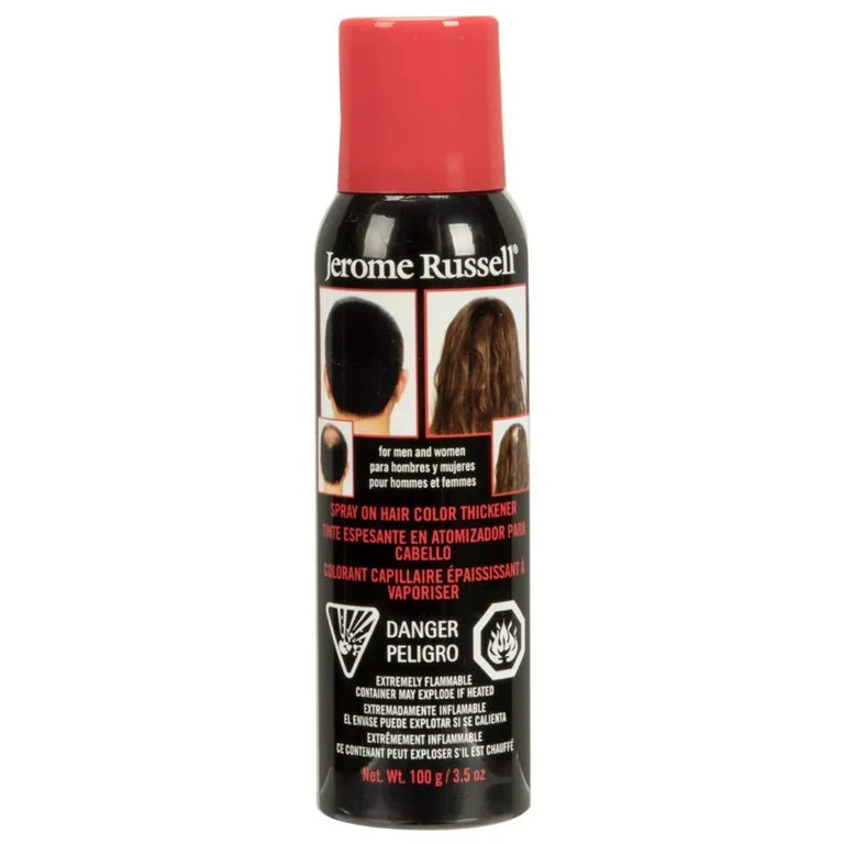 Jerome Russell Spray On Hair Color Thickener