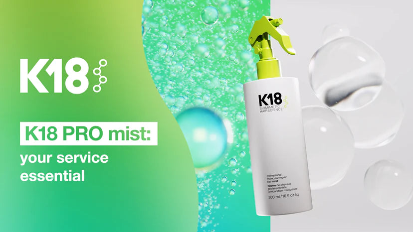 K18 Biomimetic Hairscience Professional Molecular Repair Hair Mist image of product texture