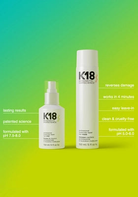 K18 Biomimetic Hairscience Pro Peptide Starter Kit product features and benefits