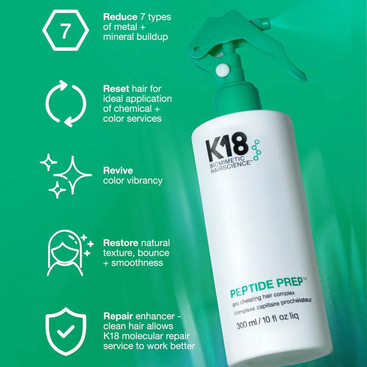 Peptide Prep Pro Chelating Hair Complex image of features and benefits