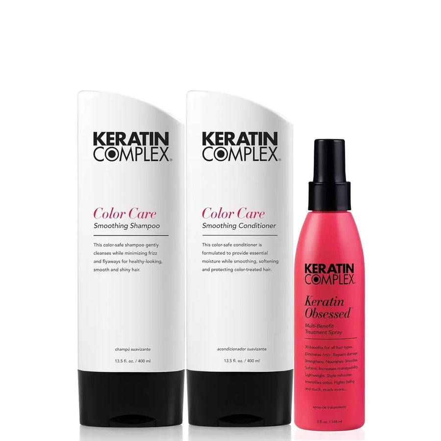 Keratin Complex Color Care Healthy Hair Trio image of 13.5 and 5 oz trio value set